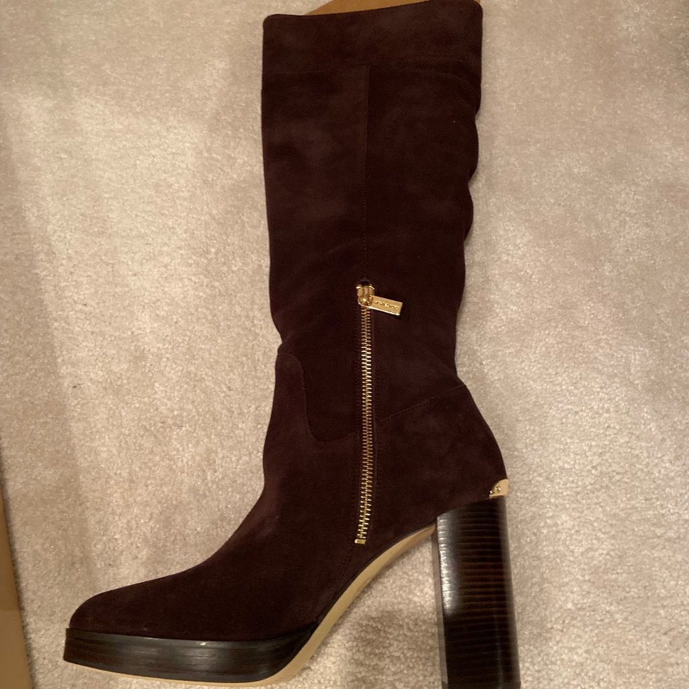 Michael Kors Regina Suede Platform Boot